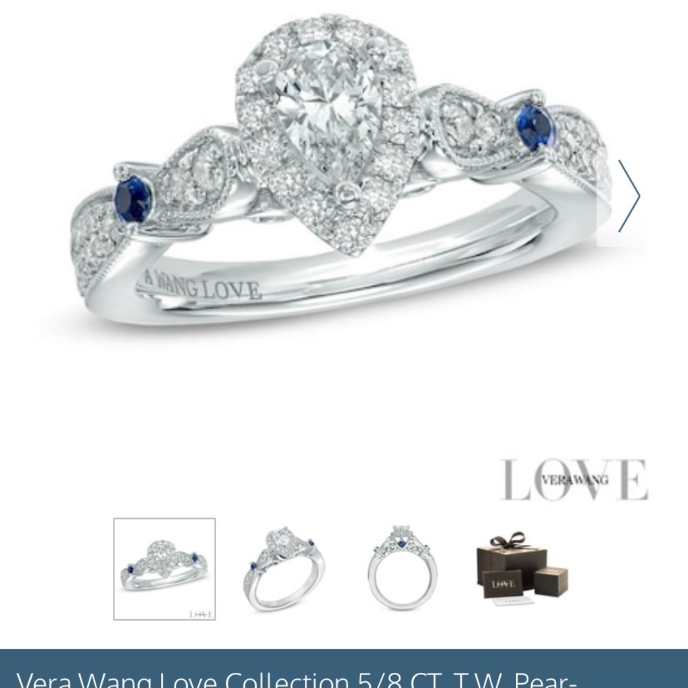 Vera Wang diamond ring
